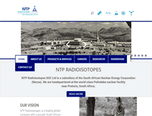 Tablet Screenshot of ntp.co.za