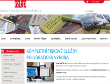Tablet Screenshot of ntp.cz